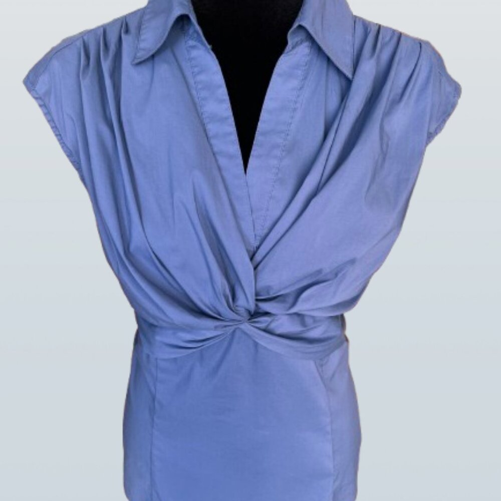 Alfani Blue Sleeveless Blouse, size 10